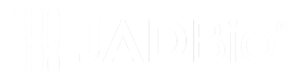 JADBio logo white